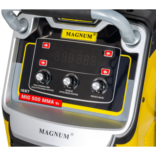 Spawarka Magnum MIG 500 MMA v2 - zestaw wodny - U MI 500WMMAV2-G - Magnum - 9