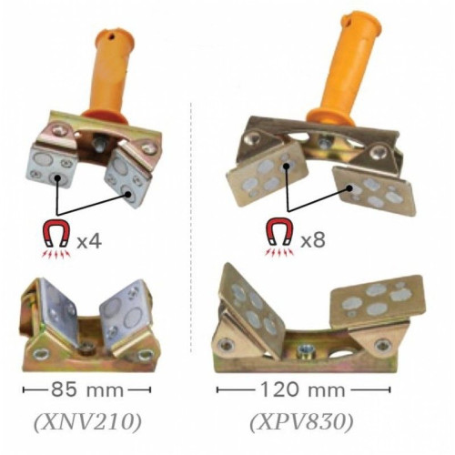Zestaw podkładek magnetycznych StrongHand V-PADs XPV830 i XNV210 - MVNP48 - Strong Hand Tools - 7