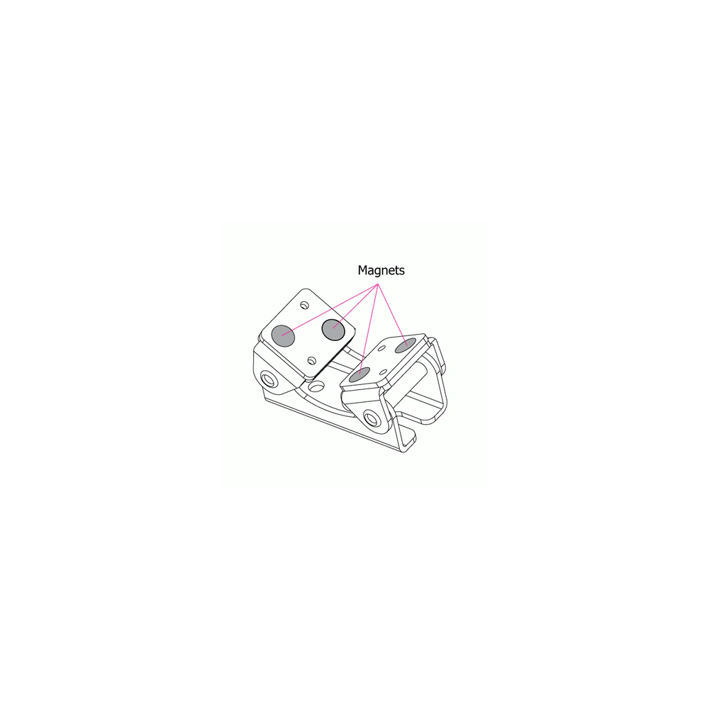 Zestaw podkładek magnetycznych StrongHand V-PADs XPV830 i XNV210 - MVNP48 - Strong Hand Tools - 12