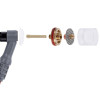 Tulejka zaciskowa QUARTZSystem 2,4 mm 9/20 standard / soczewka / Spartus - NW9-25T24 - Spartus - 5
