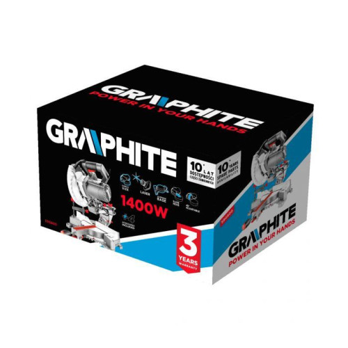 Pilarka ukosowa 1400 W Graphite - 59G800 - Graphite - 1 2