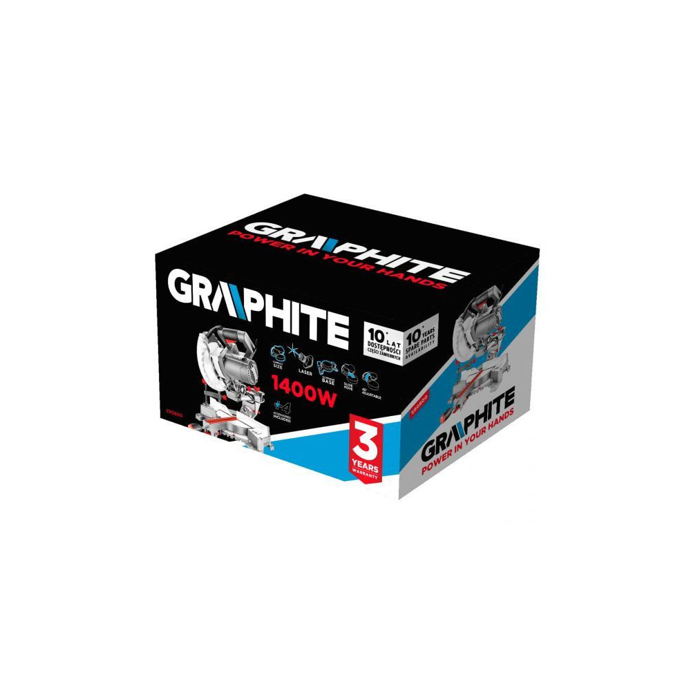 Pilarka ukosowa 1400 W Graphite - 59G800 - Graphite - 2