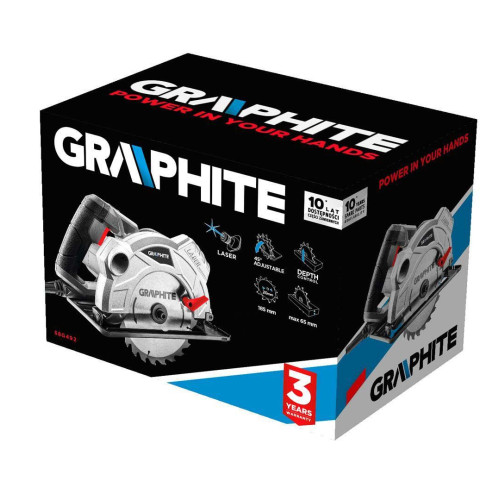 Pilarka tarczowa 1200 W Graphite - 58G486 - Graphite - 5