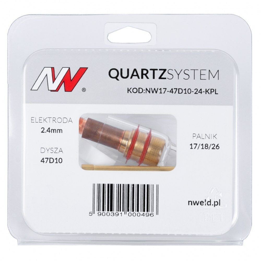 Zestaw części QUARTZSystem 17/18/26 soczewka / 2,4 mm / Spartus - NW17-47D10-24-KPL - Spartus - 5