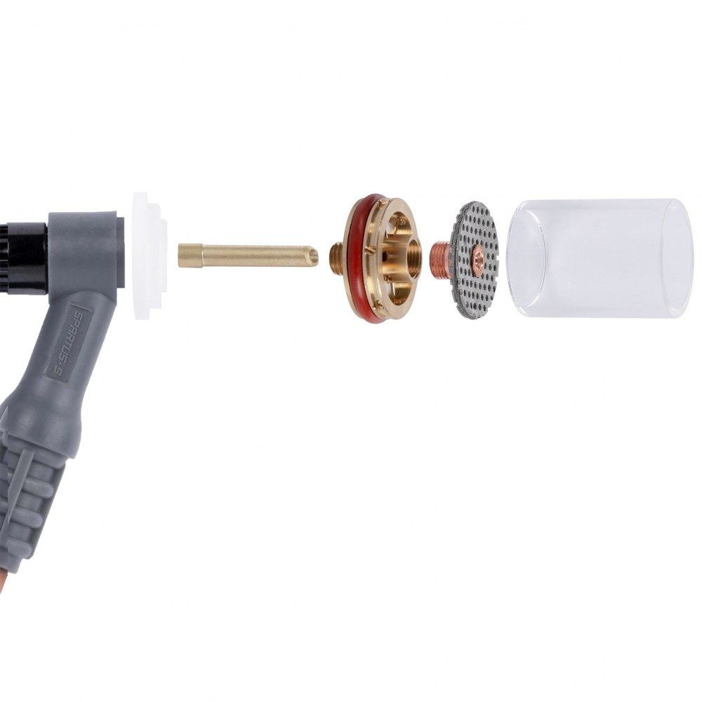 Zestaw części QUARTZSystem 9/20 duża soczewka / 2,4 mm / dysza L / Spartus - NW9-47D30-24-KPL - Spartus - 2
