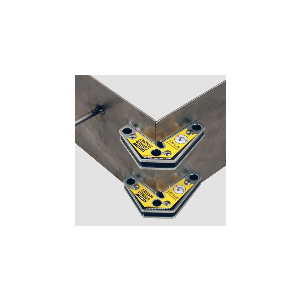 Magnesy narożne StrongHand 14 kg 83x95x16 mm / 2 szt. - MST327 - Strong Hand Tools - 5