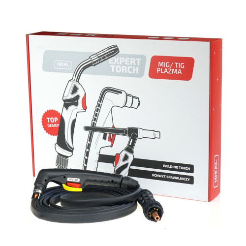 Uchwyt plazmowy ręczny IPT40 / 4 metry / złącze centralne / Ideal - T3981125 - Ideal - 1