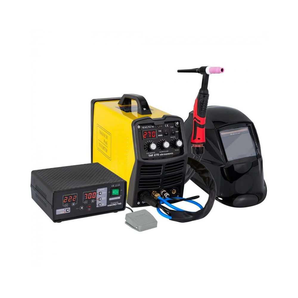 Spawarka Magnum TIG THF 270 DC mikrospawanie - zestaw - U I THF 270 MT-G - Magnum - 4