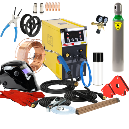 Spawarka Magnum MIG 280 MMA V IGBT - zestaw - U MI 280 MMAV-G - Magnum - 1