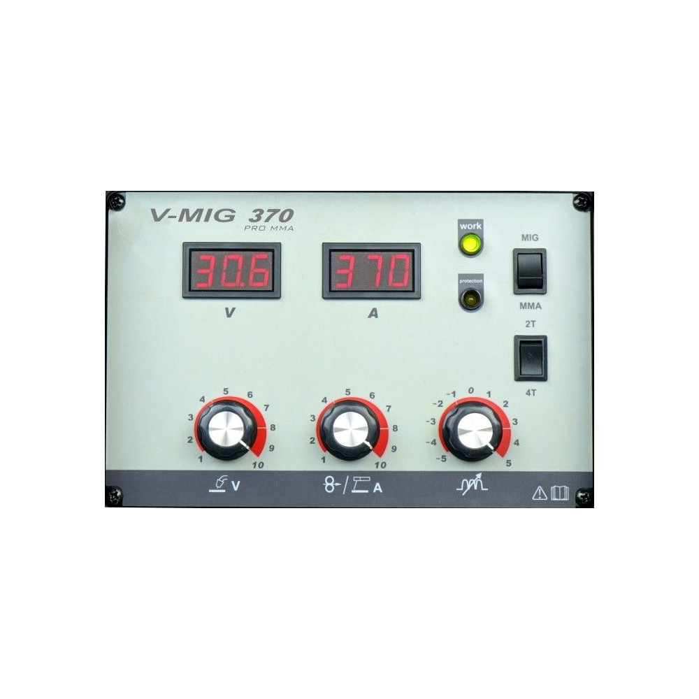 Spawarka Ideal V-MIG 370 4x4 PRO MMA - zestaw - VMIG370V2-G - Ideal - 9