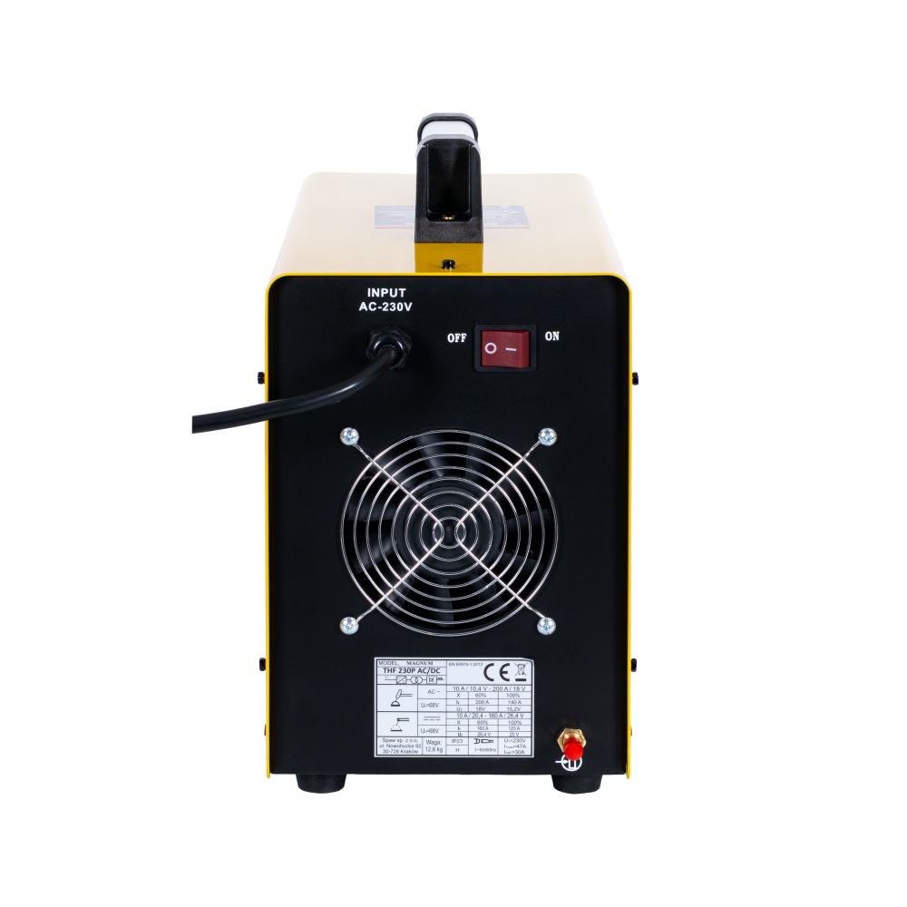 Spawarka Magnum TIG THF 230P AC/DC - zestaw - U I THF230P-G - Magnum - 10