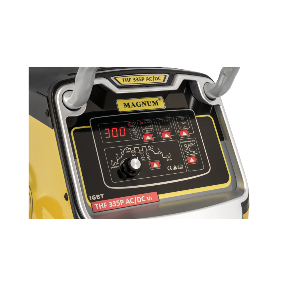 Spawarka Magnum TIG THF 335 Puls AC/DC - zestaw wodny - U I THF335P W8 V2-G - Magnum - 7