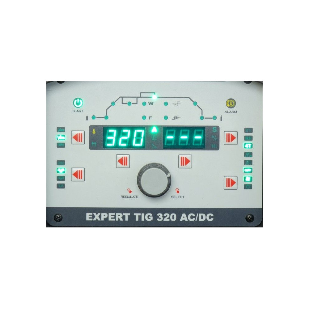 Spawarka Ideal Expert TIG 320 AC/DC - zestaw wodny - EXTIG320AC-G - Ideal - 9