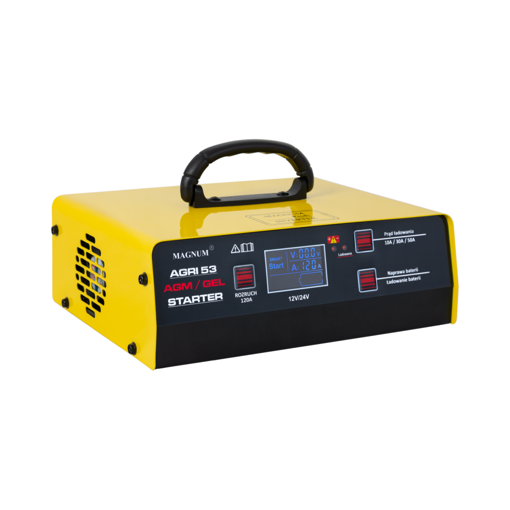 Prostownik z rozruchem Magnum AGRI 53 AGM / GEL Starter - U Ł AGRI53 - Magnum - 2