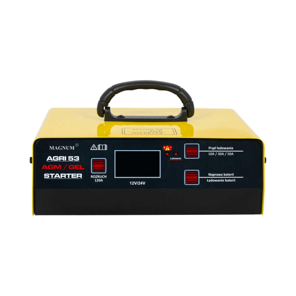 Prostownik z rozruchem Magnum AGRI 53 AGM / GEL Starter - U Ł AGRI53 - Magnum - 3