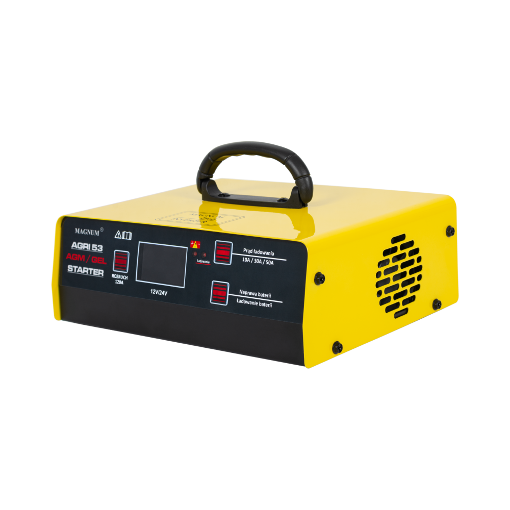 Prostownik z rozruchem Magnum AGRI 53 AGM / GEL Starter - U Ł AGRI53 - Magnum - 4