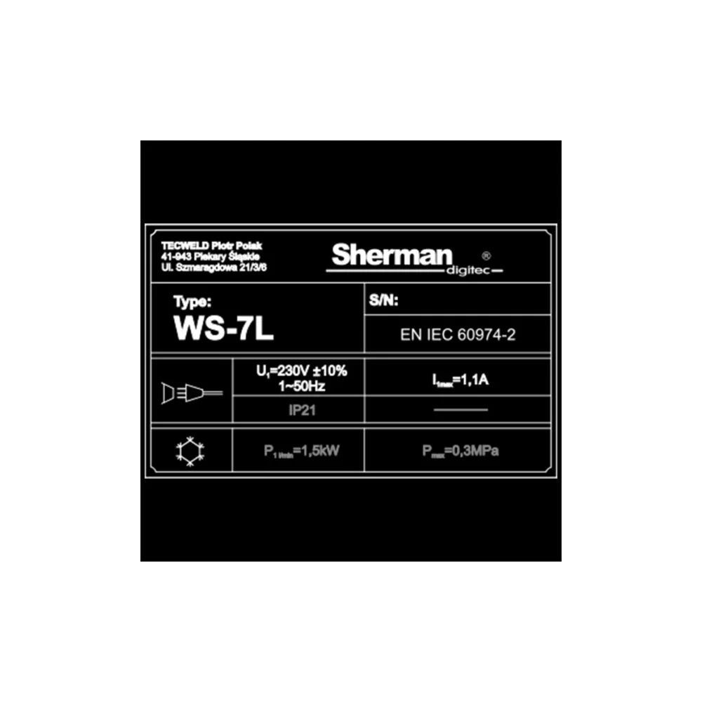 Spawarka Sherman TIG 320 AC/DC Pulse - zestaw wodny WS-7,5LT - 7811748-G - Sherman - 18