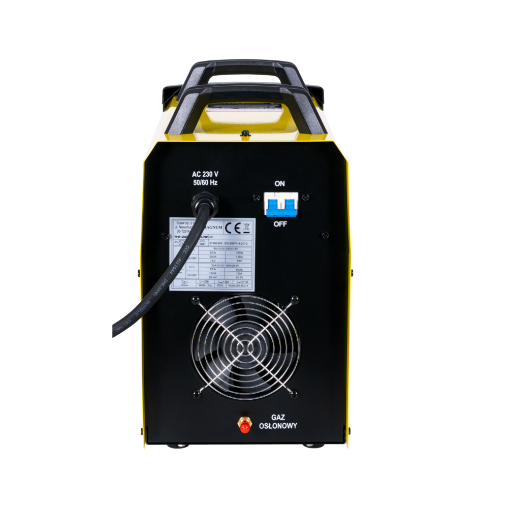 Spawarka Magnum TIG THF 235 Puls AC/DC - zestaw - U I THF235P-G - Magnum - 11