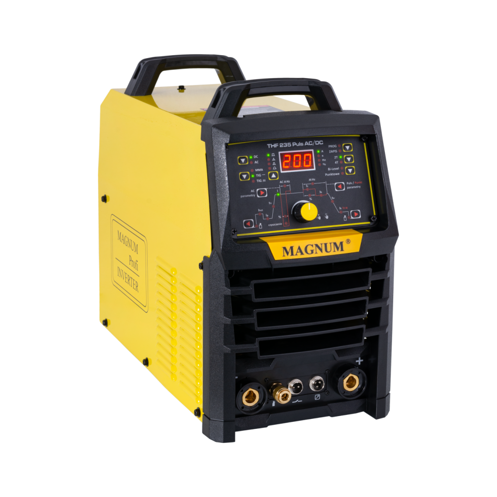 Spawarka Magnum TIG THF 235 Puls AC/DC - zestaw - U I THF235P-G - Magnum - 5