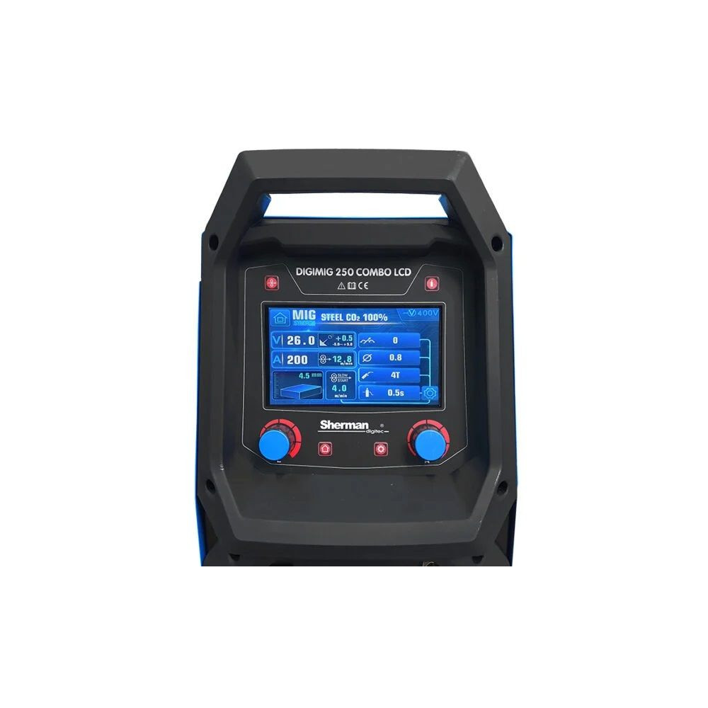 Spawarka Sherman DIGIMIG 250 Combo LCD Synergic - 7812699-G - Sherman - 4