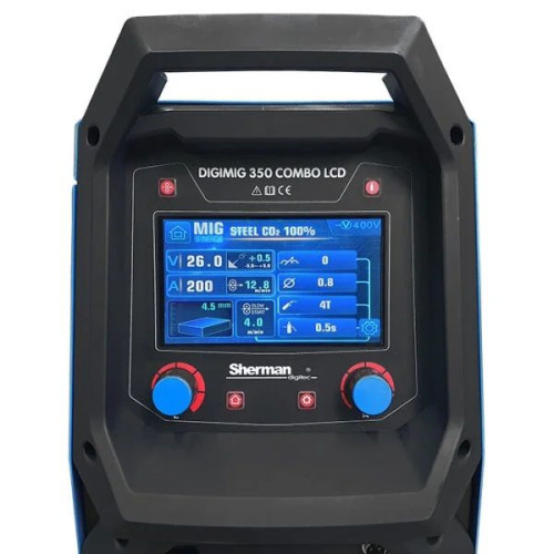 Spawarka Sherman DIGIMIG 350 Combo LCD Synergic - 7812700-G - Sherman - 4