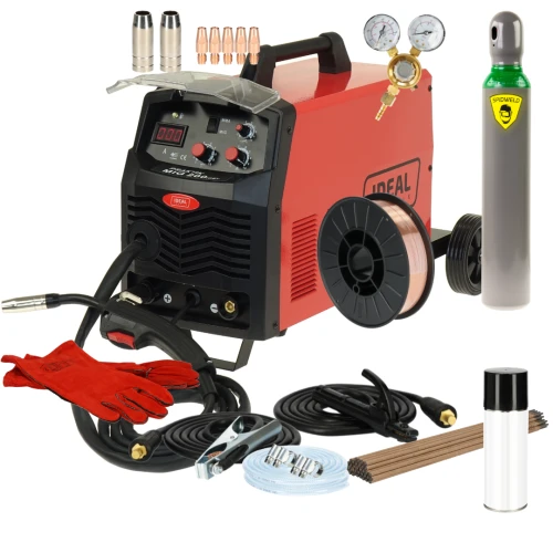 Spawarka Ideal Praktik MIG 200 ND MMA IGBT - zestaw - PMIG200V2-G - Ideal - 3