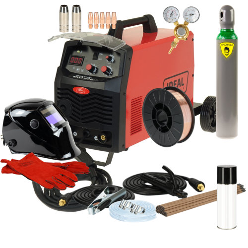 Spawarka Ideal Praktik MIG 200 ND MMA IGBT - zestaw - PMIG200V2-G - Ideal - 2