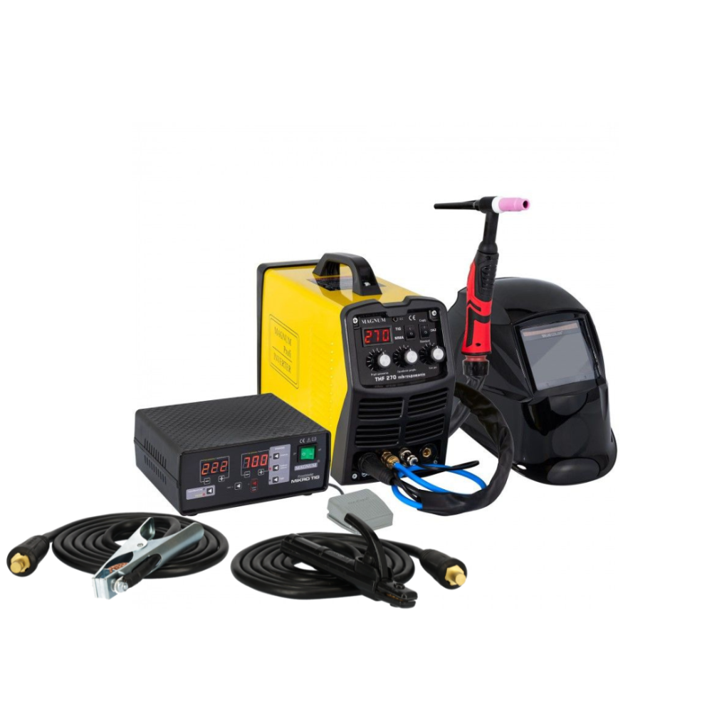 Spawarka Magnum TIG THF 270 DC mikrospawanie - zestaw - U I THF 270 MT-G - Magnum - 3