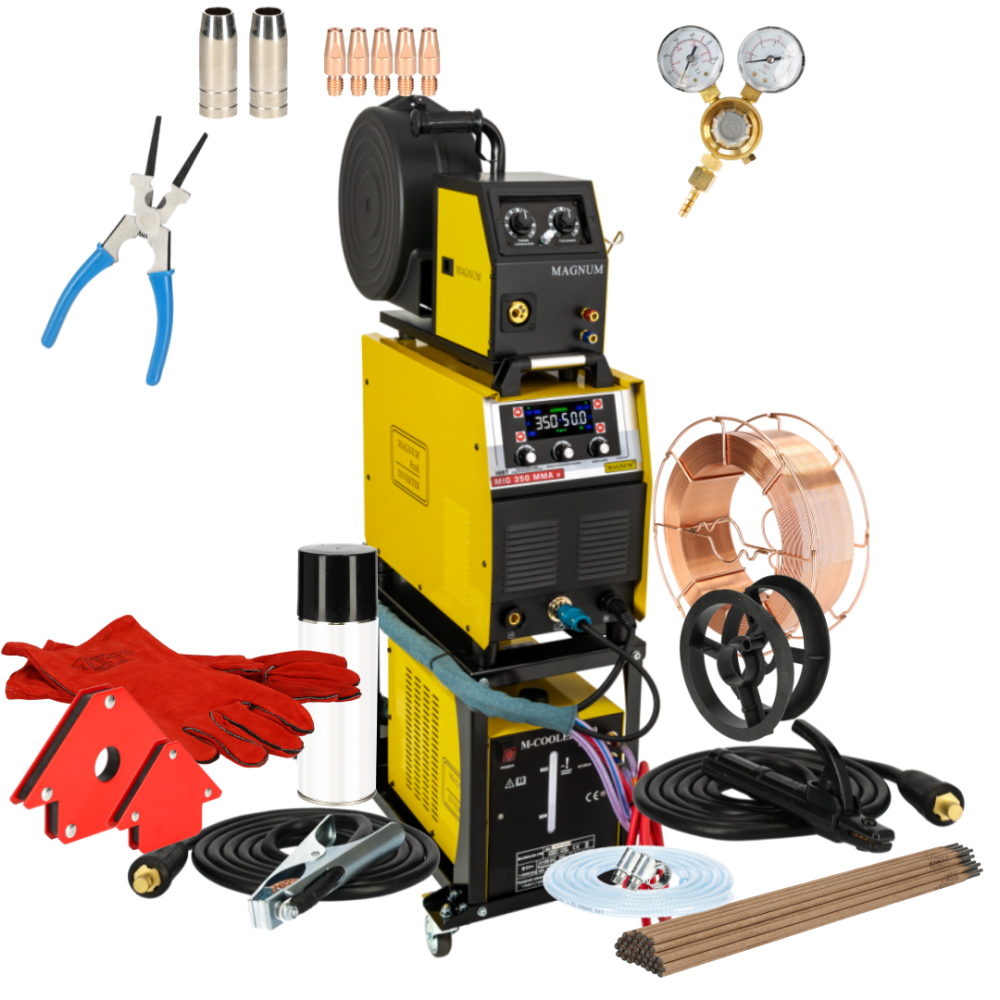Spawarka Magnum MIG 350 W MMA V IGBT - zestaw wodny - U MI 350WMMAV-G - Magnum - 3