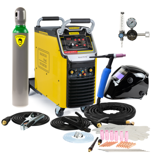 Spawarka Magnum TIG THF 335 Puls AC/DC - zestaw wodny - U I THF335P W8 V2-G - Magnum - 2