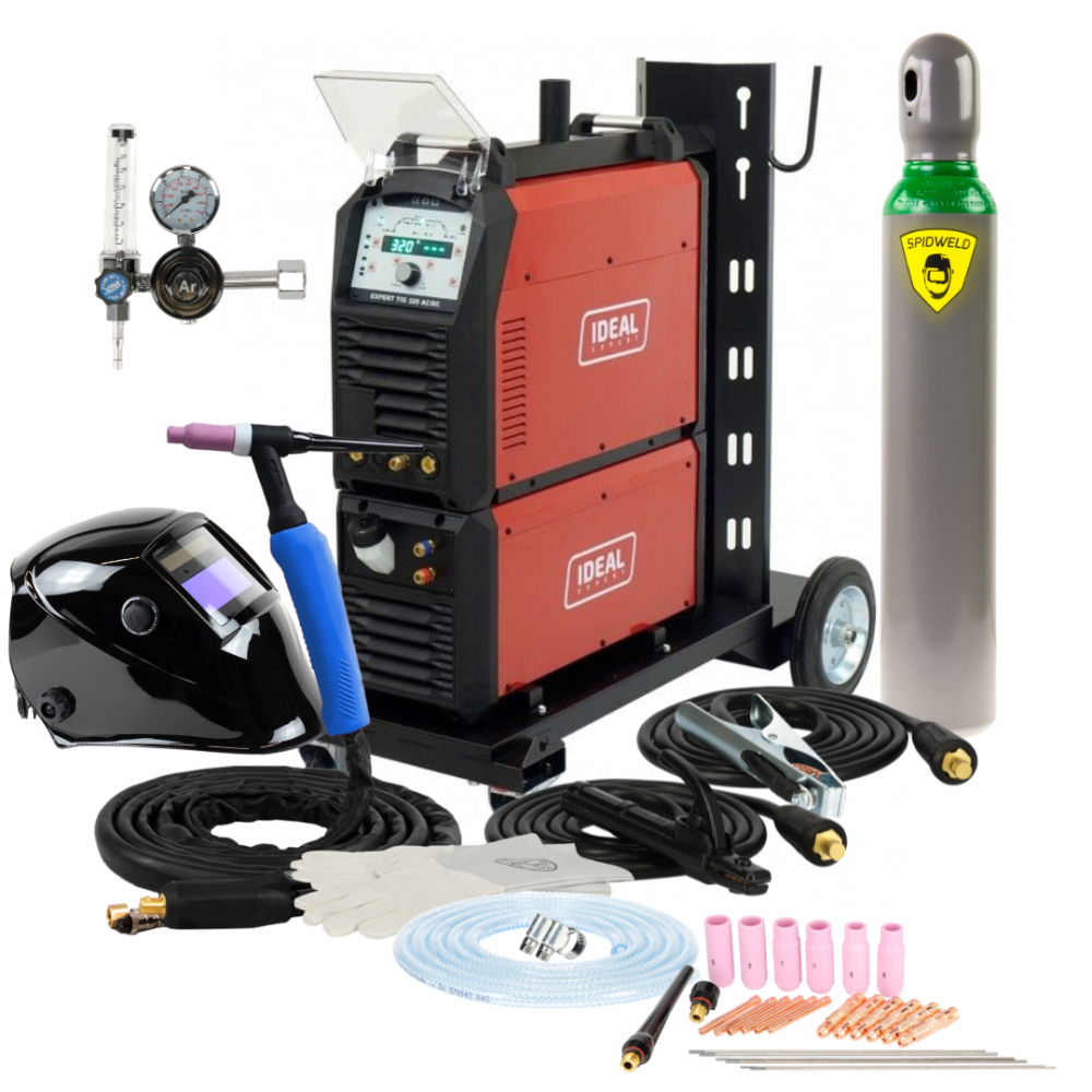 Spawarka Ideal Expert TIG 320 AC/DC - zestaw wodny - EXTIG320AC-G - Ideal - 2