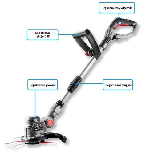 Podkaszarka akumulatorowa Energy+ Graphite - 58G030 - Graphite - 3