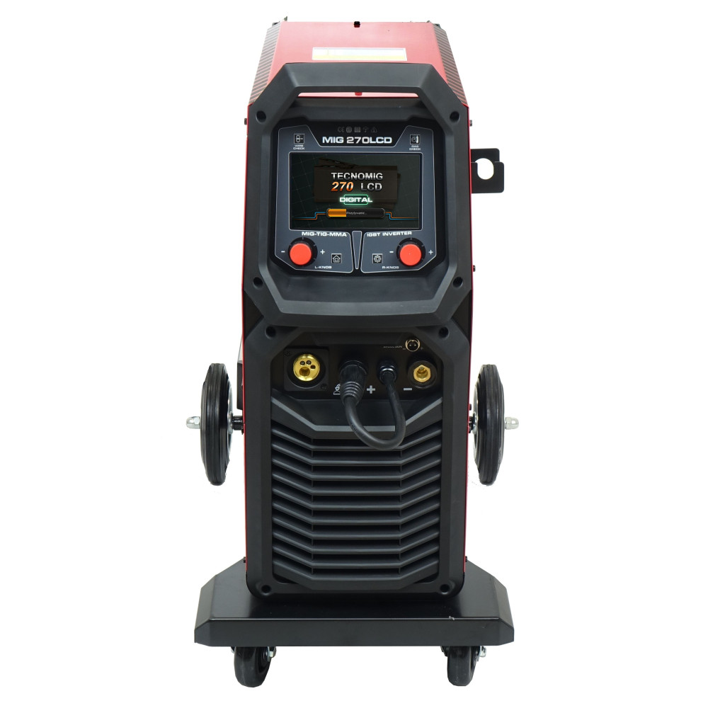 Spawarka Ideal Tecnomig 270 LCD Synergic - TMIG270LCD-G - Ideal - 7