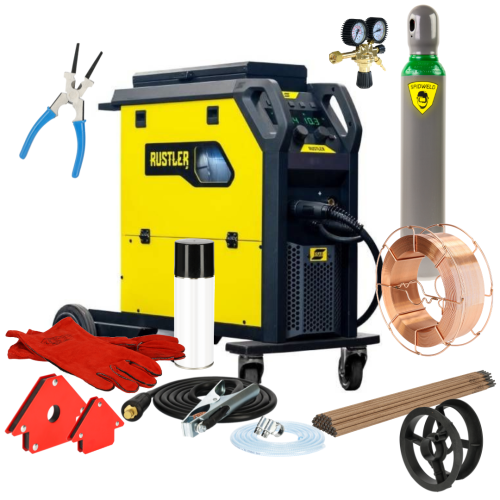 Spawarka ESAB Rustler EM 350C PRO Synergic - zestaw - 0448350882-G - ESAB - 3
