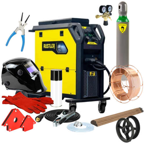 Spawarka ESAB Rustler EM 350C PRO Synergic - zestaw - 0448350882-G - ESAB - 2