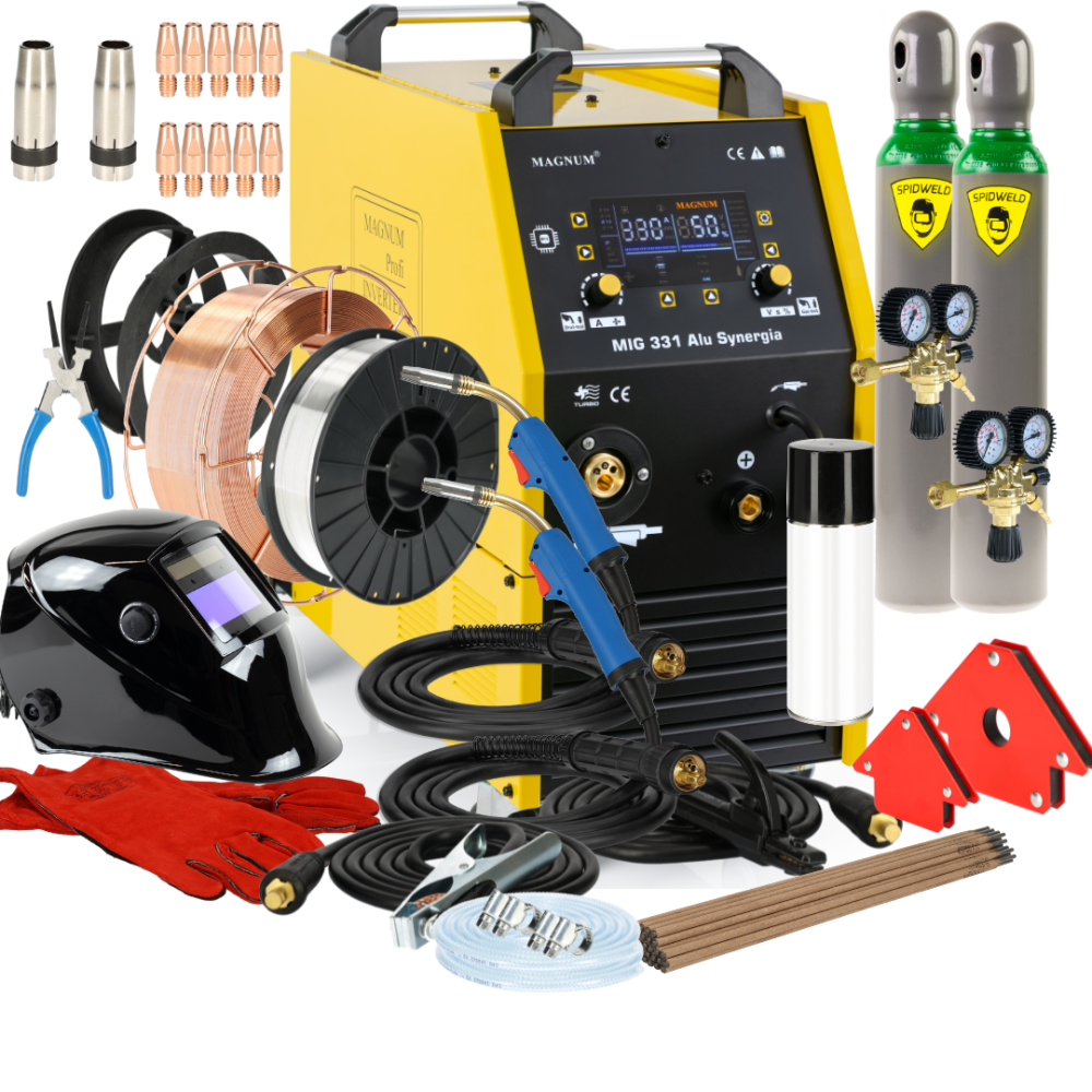 Spawarka Magnum MIG 331 Alu Synergia - zestaw - U MI 331AL SY-G - Magnum - 2