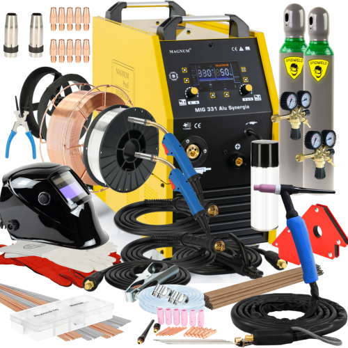 Spawarka Magnum MIG 331 Alu Synergia - zestaw - U MI 331AL SY-G - Magnum - 1