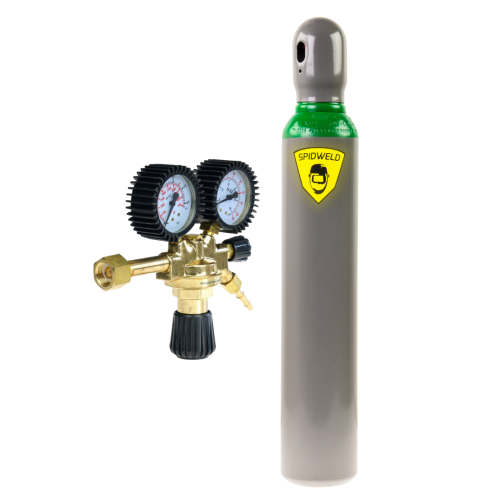 Zestaw butla MIX Ar/CO2 + reduktor duży 2 manometry / FIXWELD - Z_BM_RD_px - FIXWELD - 1