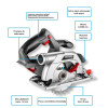 Pilarka tarczowa akumulatorowa Energy+ Graphite - 58G023 - Graphite - 7