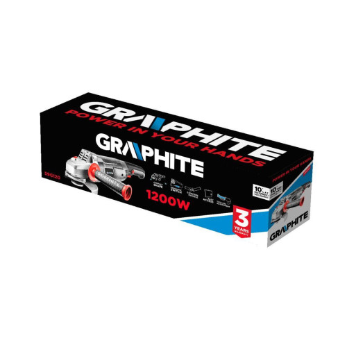 Szlifierka kątowa Graphite 1200 W 125 mm - 59G120 - Graphite - 1 2