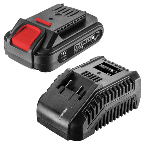 Zestaw Graphite Energy+ 18 V: akumulator 2.0 Ah + ładowarka 2.3 A - Energy+_pakiet1 - Graphite - 1