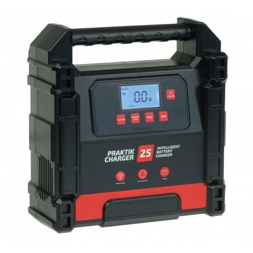 Prostownik Ideal Praktik Charger 25 LCD 12/24 V Lithium - PCHARGE25 - Ideal - 3