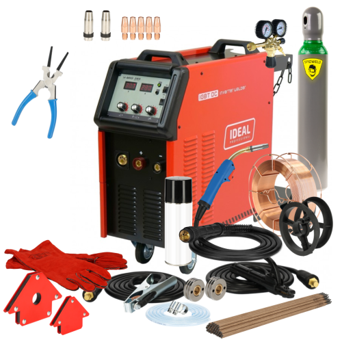Spawarka Ideal V-MIG 285 4x4 PRO MMA - zestaw - VMIG285V2-G - Ideal - 2