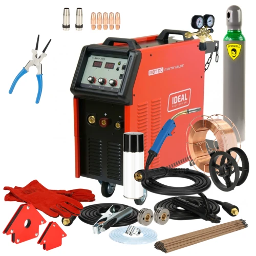 Spawarka Ideal V-MIG 285 4x4 PRO MMA - zestaw - VMIG285V2-G - Ideal - 2