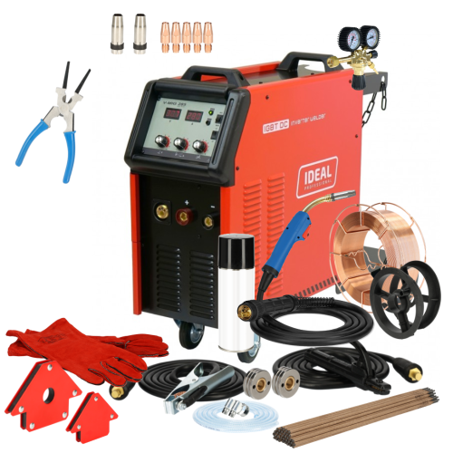 Spawarka Ideal V-MIG 285 4x4 PRO MMA - zestaw - VMIG285V2-G - Ideal - 3
