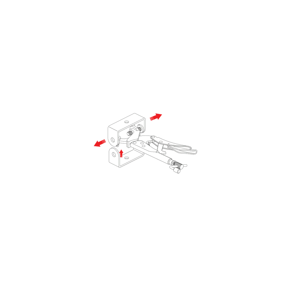 Ścisk klamrowy rozwierający 410 kg StrongHand - PE10M - Strong Hand Tools - 9