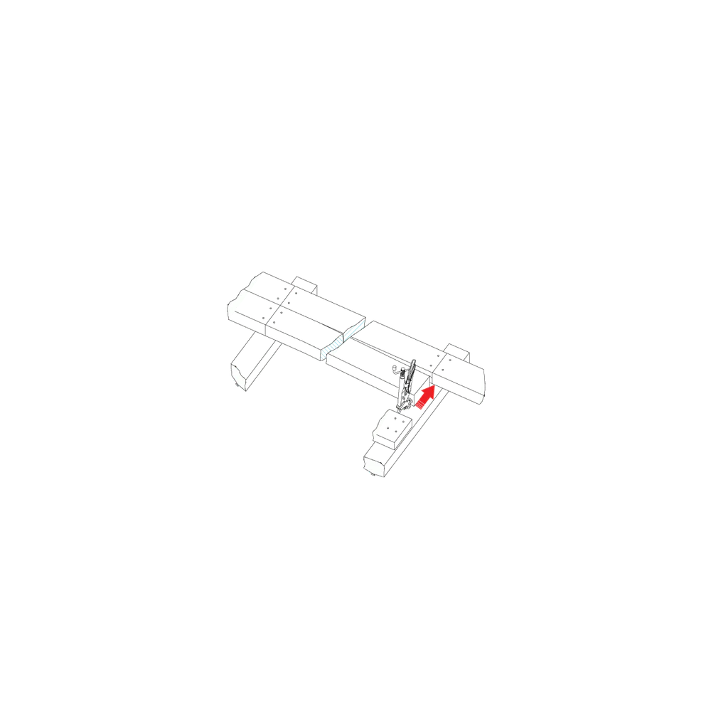 Ścisk klamrowy rozwierający 410 kg StrongHand - PE10M - Strong Hand Tools - 18