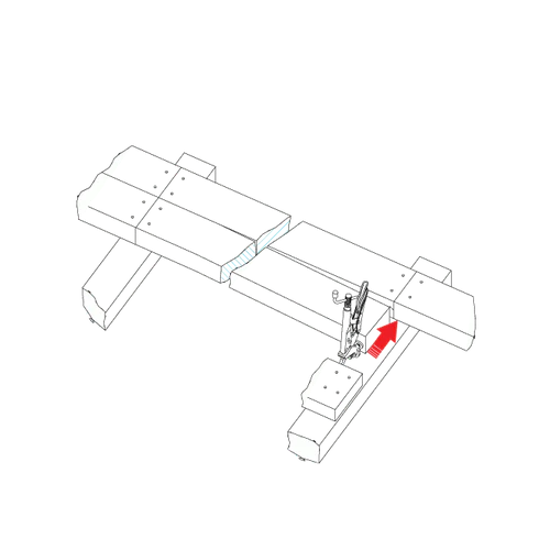 Ścisk klamrowy rozwierający 410 kg StrongHand - PE10M - Strong Hand Tools - 18