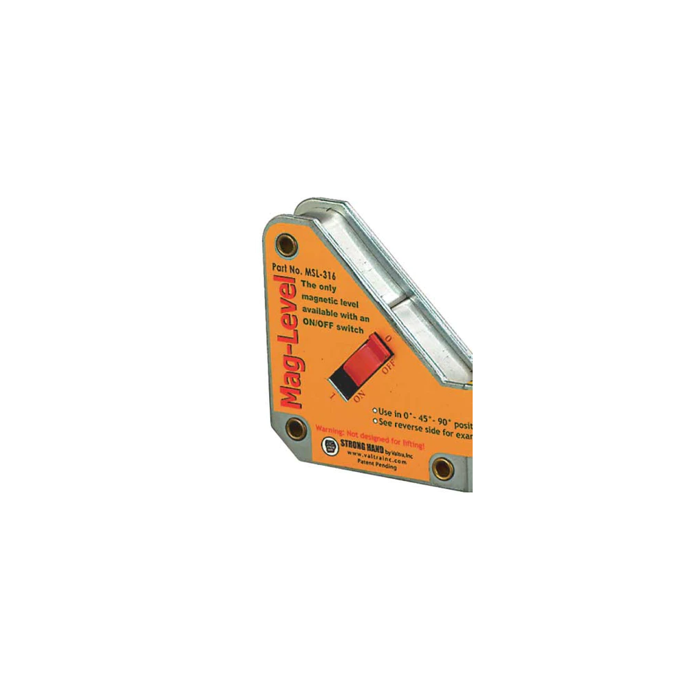 Poziomica magnetyczna Mag-Level z włącznikiem StrongHand - MSL-316 - Strong Hand Tools - 2