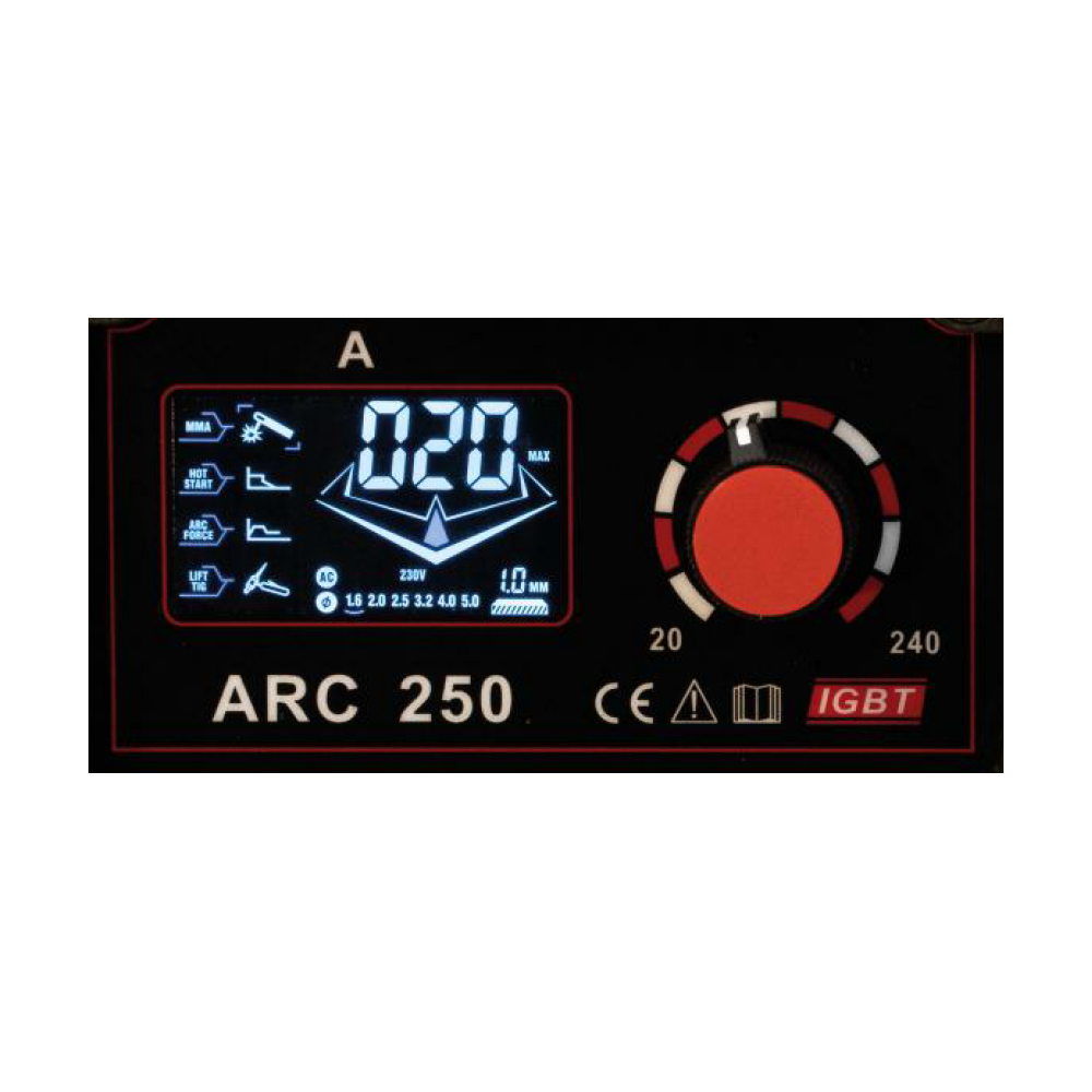 Spawarka Weldman ARC 250 LCD Synergia - zestaw - 103 020-G - Weldman - 5